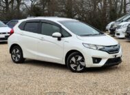 HONDA JAZZ / FIT 2014, F PACKAGE, 1.5 PETROL HYBRID FULLY LOADED, 5 SEATER, PEARL WHITE PAINT, BLACK CLOTH INTERIOR