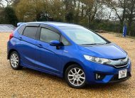 HONDA JAZZ / FIT 2013, S PACKAGE, 1.5 PETROL HYBRID FULLY LOADED, 5 SEATER, PEARL BLUE PAINT, BLACK CLOTH INTERIOR