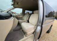 NISSAN ELGRAND 2007, HIGHWAY STAR, 2.5 V6 PETROL FULLY LOADED, 8 SEATER, ALLOYS, PEARL SILVER PAINT, BEIGE CLOTH INTERIOR