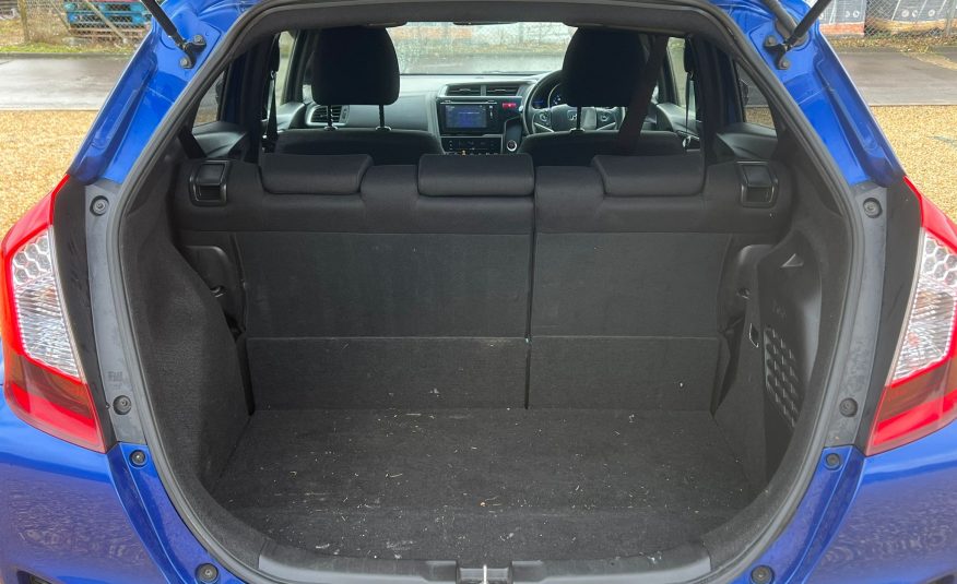 HONDA JAZZ / FIT 2013, S PACKAGE, 1.5 PETROL HYBRID FULLY LOADED, 5 SEATER, PEARL BLUE PAINT, BLACK CLOTH INTERIOR