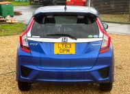 HONDA JAZZ / FIT 2013, S PACKAGE, 1.5 PETROL HYBRID FULLY LOADED, 5 SEATER, PEARL BLUE PAINT, BLACK CLOTH INTERIOR