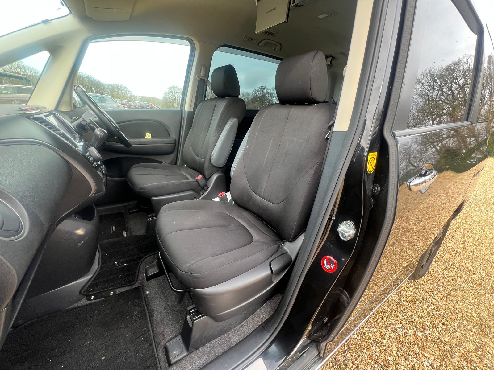MAZDA BIANTE 2013, I-STOP, 2.0 PETROL FULLY LOADED, 8 SEATER, PEARL BLACK PAINT, BLACK CLOTH INTERIOR