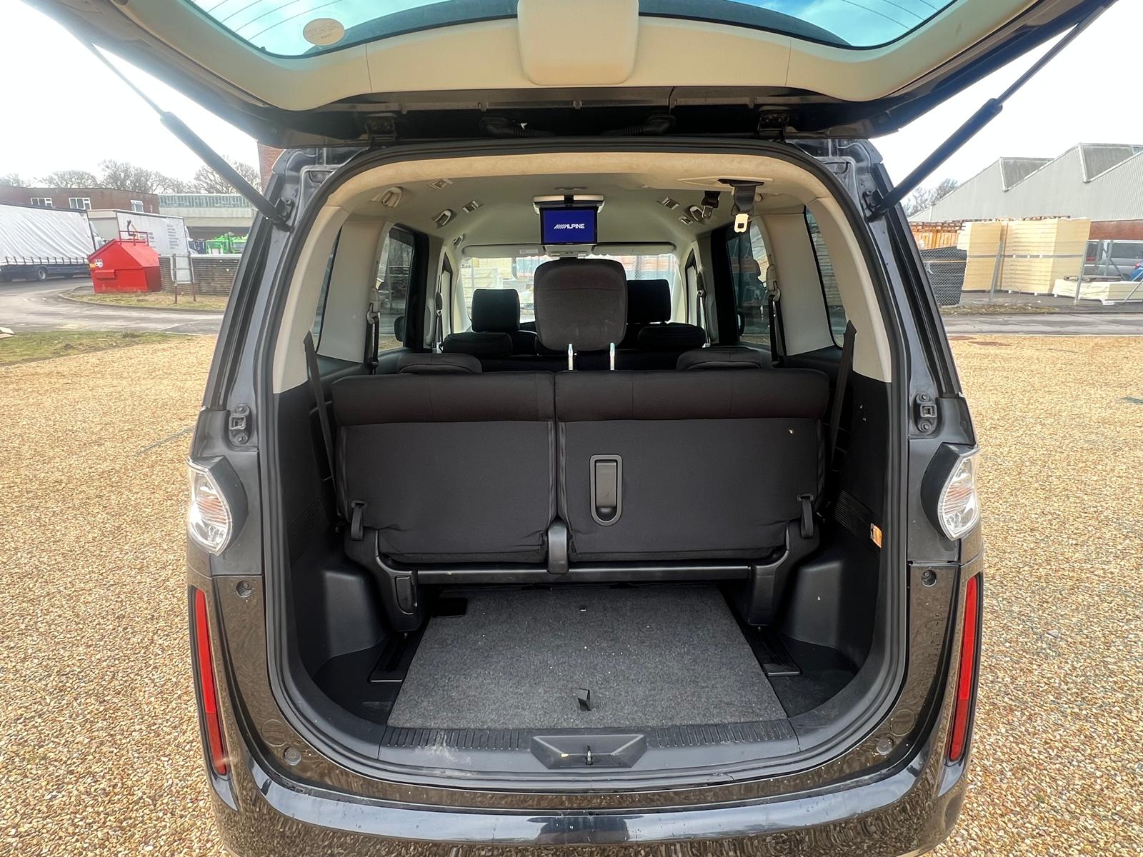MAZDA BIANTE 2013, I-STOP, 2.0 PETROL FULLY LOADED, 8 SEATER, PEARL BLACK PAINT, BLACK CLOTH INTERIOR