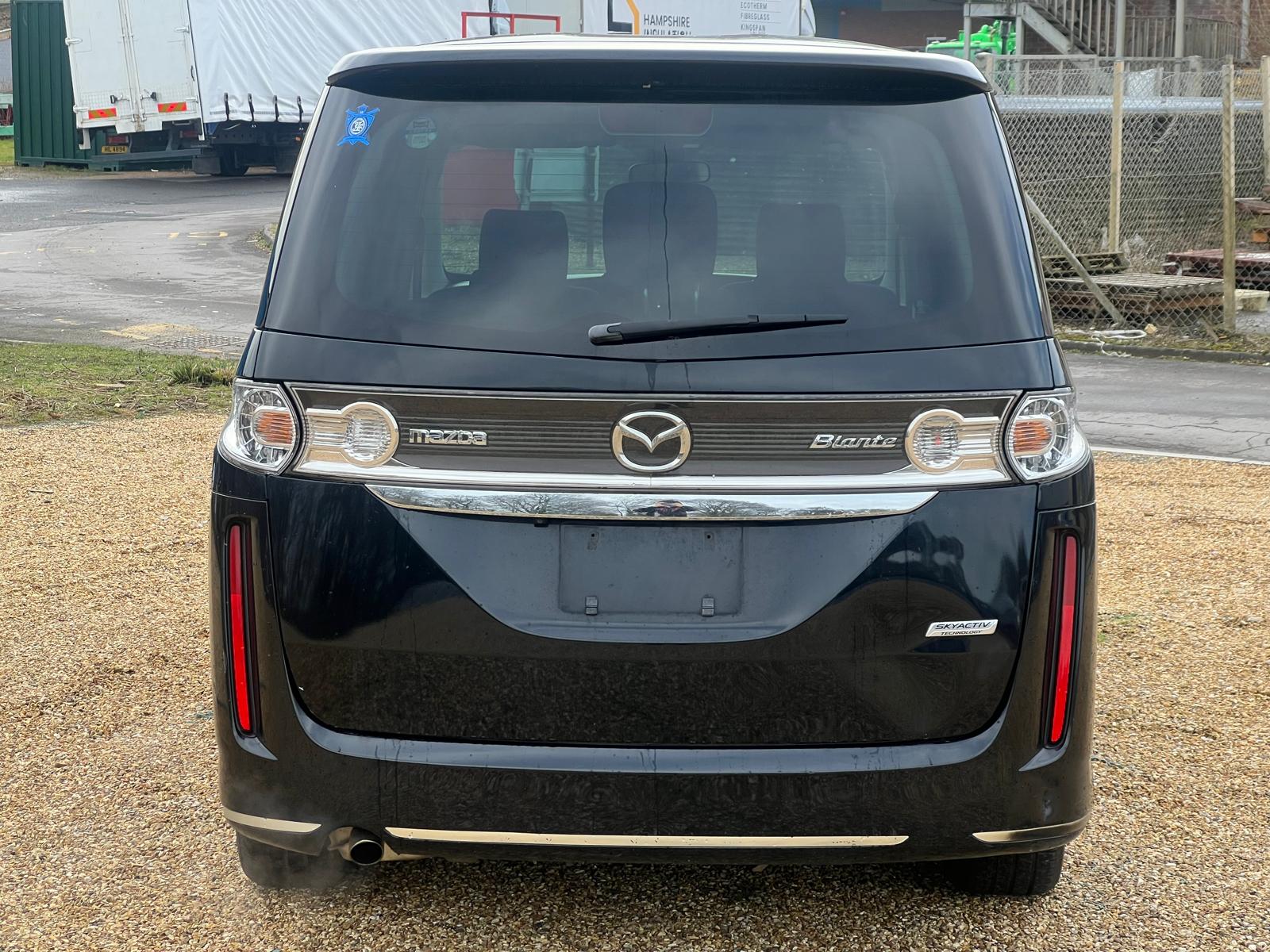 MAZDA BIANTE 2013, I-STOP, 2.0 PETROL FULLY LOADED, 8 SEATER, PEARL BLACK PAINT, BLACK CLOTH INTERIOR