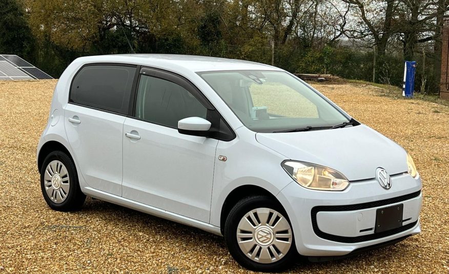 VOLKSWAGEN UP! 2013, MOVE UP! 1.0 PETROL FULLY LOADED, 4 SEATER, BABY BLUE PAINT, GREY CLOTH INTERIOR