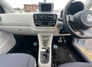 VOLKSWAGEN UP! 2013, MOVE UP! 1.0 PETROL FULLY LOADED, 4 SEATER, BABY BLUE PAINT, GREY CLOTH INTERIOR