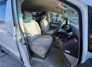 TOYOTA ALPHARD 2002, L EDITION, 3.0 V6 PETROL / LPG FULLY LOADED, 5 SEATER REAR CONVERSION , PEARL WHITE PAINT, BEIGE CLOTH INTERIOR