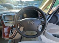 TOYOTA ALPHARD 2002, L EDITION, 3.0 V6 PETROL / LPG FULLY LOADED, 5 SEATER REAR CONVERSION , PEARL WHITE PAINT, BEIGE CLOTH INTERIOR