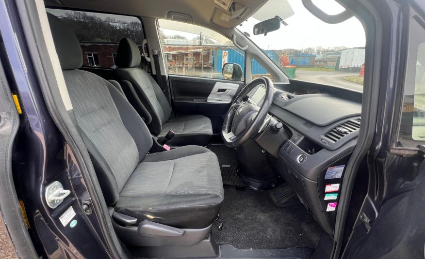 TOYOTA VOXY 2013, X EDITION, 2.0 PETROL FULLY LOADED, 8 SEATER, PEARL VIOLET PAINT, BLACK CLOTH INTERIOR