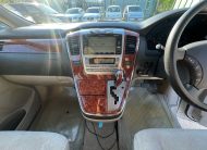 TOYOTA ALPHARD 2002, L EDITION, 3.0 V6 PETROL / LPG FULLY LOADED, 5 SEATER REAR CONVERSION , PEARL WHITE PAINT, BEIGE CLOTH INTERIOR