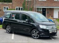HONDA STEPWAGON 2012, SPADA, 2.0 PETROL FULLY LOADED, 7 SEATER, SUNROOF, PEARL BLACK PAINT, BLACK LEATHER INTERIOR