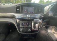 NISSAN ELGRAND 2015, HIGHWAY STAR 2.5 PETROL FULLY LOADED, 7 SEATER, PEARL WHITE PAINT, BLACK HALF LEATHER INTERIOR
