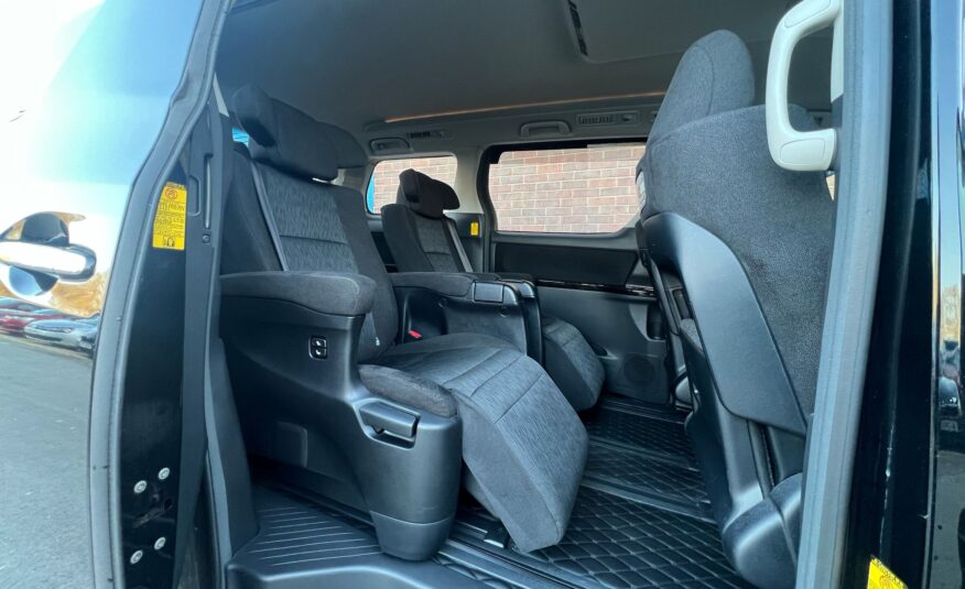 TOYOTA VELLFIRE 2011, G EDITION, 3.5Z V6 PETROL FULLY LOADED, 7 SEATER, ALLOYS, PEARL BLACK PAINT, BLACK CLOTH INTERIOR