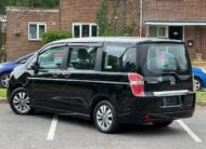 HONDA STEPWAGON 2014, SPADA, 2.0 PETROL FULLY LOADED, 7 SEATER, SUNROOF, PEARL BLACK PAINT, BLACK LEATHER INTERIOR