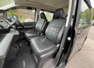 HONDA STEPWAGON 2014, SPADA, 2.0 PETROL FULLY LOADED, 7 SEATER, SUNROOF, PEARL BLACK PAINT, BLACK LEATHER INTERIOR