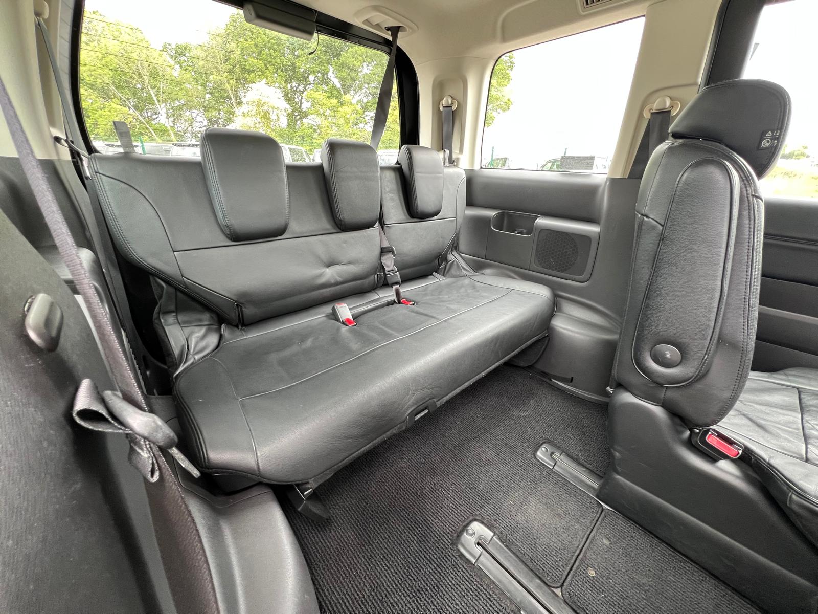 HONDA STEPWAGON 2014, SPADA, 2.0 PETROL FULLY LOADED, 7 SEATER, SUNROOF, PEARL BLACK PAINT, BLACK LEATHER INTERIOR