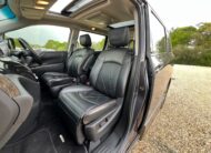 NISSAN ELGRAND 2014, HIGHWAY STAR 3.5 V6 PETROL FULLY LOADED, 7 SEATER, SUNROOF, PEARL GREY PAINT, BLACK LEATHER INTERIOR