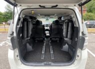 TOYOTA VELLFIRE 2010, 240Z PLATINUM SELECTION, 2.4 PETROL FULLY LOADED, 7 SEATER, WHITE PEARL CRYSTAL SHINE PAINT, BLACK LEATHER INTERIOR