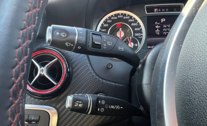 MERCEDES-BENZ A45 AMG 2013, 2.0 DCT PETROL FULLY LOADED, 5 SEATER, POLAR SILVER PAINT, BLACK LEATHER INTERIOR