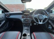 MERCEDES-BENZ A45 AMG 2013, 2.0 DCT PETROL FULLY LOADED, 5 SEATER, POLAR SILVER PAINT, BLACK LEATHER INTERIOR