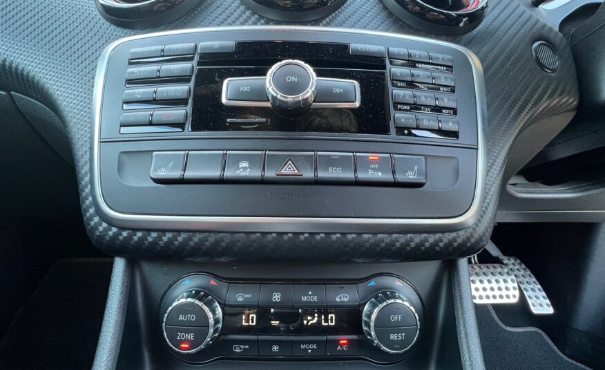 MERCEDES-BENZ A45 AMG 2013, 2.0 DCT PETROL FULLY LOADED, 5 SEATER, POLAR SILVER PAINT, BLACK LEATHER INTERIOR