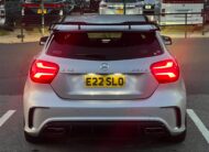 MERCEDES-BENZ A45 AMG 2013, 2.0 DCT PETROL FULLY LOADED, 5 SEATER, POLAR SILVER PAINT, BLACK LEATHER INTERIOR
