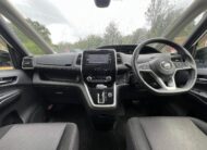 NISSAN SERENA 2018, PURE DRIVE, 2.0 PETROL HYBRID FULLY LOADED, 8 SEATER, PEARL WHITE PAINT, BLACK CLOTH INTERIOR
