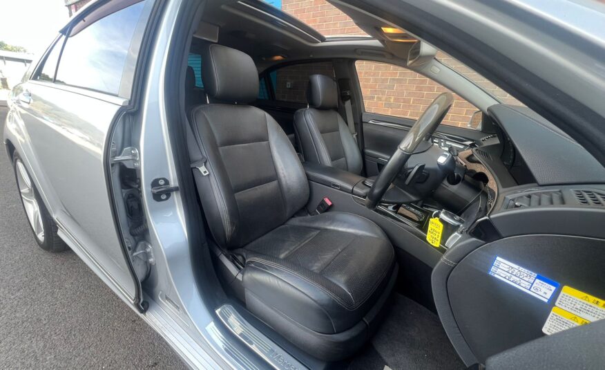 MERCEDES S550 2011, EXECUTIVE, 5.5 V8 PETROL FULLY LOADED, 5 SEATER, IRIDIUM SILVER PAINT, BLACK LEATHER INTERIOR