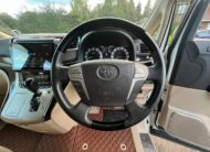 TOYOTA ALPHARD 2009, 240Z PLATINUM SELECTION, 2.4 PETROL FULLY LOADED, 7 SEATER, BODYKIT, ALLOYS, PEARL WHITE PAINT, BEIGE CLOTH INTERIOR