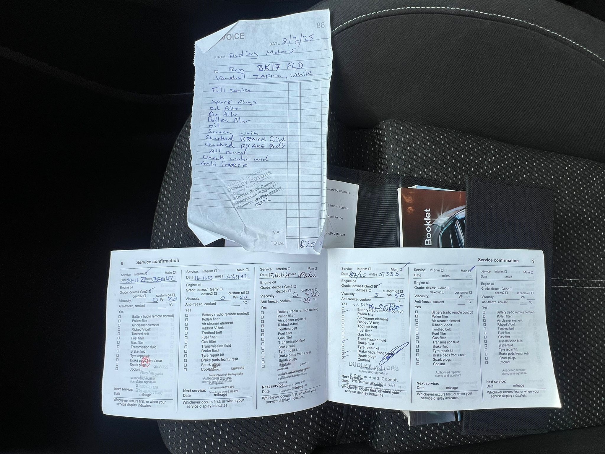 VAUXHALL ZAFIRA TOURER 2017, SRI NAV, 1.4 PETROL FULLY LOADED, 7 SEATER, GLACIER WHITE PAINT, BLACK CLOTH INTERIOR