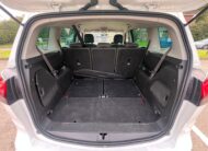 VAUXHALL ZAFIRA TOURER 2017, SRI NAV, 1.4 PETROL FULLY LOADED, 7 SEATER, GLACIER WHITE PAINT, BLACK CLOTH INTERIOR