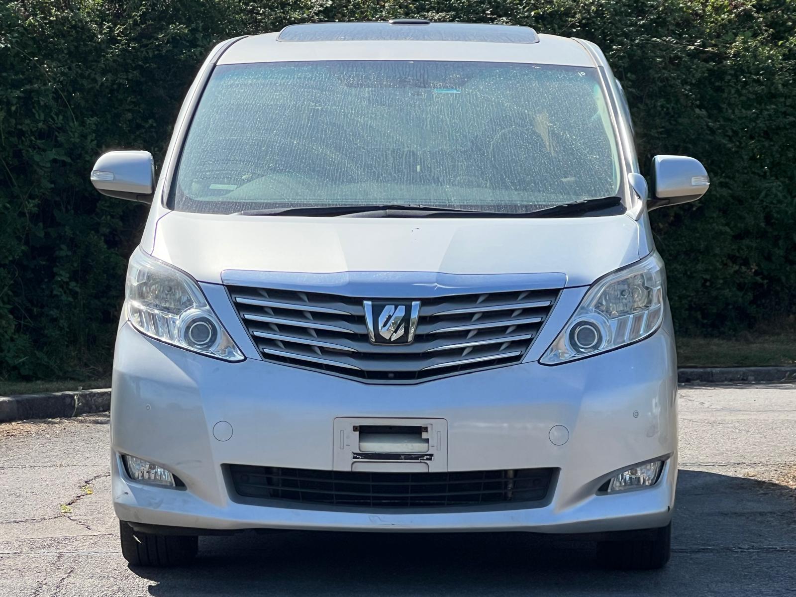 TOYOTA ALPHARD 2008, L PACKAGE, 3.5 V6 PETROL FULLY LOADED, 7 SEATER, CLASSIC SILVER PAINT, BEIGE LEATHER INTERIOR