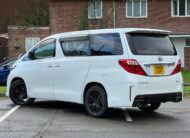 TOYOTA ALPHARD 2009, 240Z PLATINUM SELECTION, 2.4 PETROL FULLY LOADED, 7 SEATER, BODYKIT, ALLOYS, PEARL WHITE PAINT, BEIGE CLOTH INTERIOR