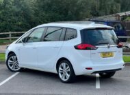 VAUXHALL ZAFIRA TOURER 2017, SRI NAV, 1.4 PETROL FULLY LOADED, 7 SEATER, GLACIER WHITE PAINT, BLACK CLOTH INTERIOR