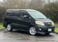 TOYOTA ALPHARD 2008, V SPEC CAMPER CONVERTED, 3.0 V6 PETROL FULLY LOADED, 5 SEATER, BLACK MICA PAINT, GREY CLOTH INTERIOR