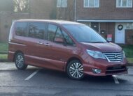 NISSAN SERENA 2015, HIGHWAY STAR, 2.0 PETROL HYBRID FULLY LOADED, 8 SEATER, ORANGE METALLIC PAINT, BLACK CLOTH INTERIOR