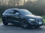 AUDI SQ5 2014, 3.0 V6 PETROL FULLY LOADED, 5 SEATER, SUNROOF, PEARL BLACK PAINT, BLACK / BROWN LEATHER INTERIOR