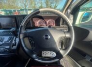 NISSAN ELGRAND 2008, AUTECH RIDER NISMO SPEC, 2.5 V6 PETROL FULLY LOADED, 8 SEATER, WHITE PEARL PAINT, BLACK LEATHER INTERIOR