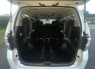 TOYOTA VELLFIRE 2009, 240X, 2.4 PETROL FULLY LOADED, 8 SEATER, SUNROOF, WHITE CRYSTAL SHINE PAINT, BLACK CLOTH INTERIOR