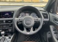 AUDI SQ5 2014, 3.0 V6 PETROL FULLY LOADED, 5 SEATER, SUNROOF, PEARL BLACK PAINT, BLACK / BROWN LEATHER INTERIOR