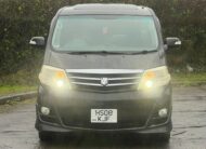 TOYOTA ALPHARD 2008, V SPEC CAMPER CONVERTED, 3.0 V6 PETROL FULLY LOADED, 5 SEATER, BLACK MICA PAINT, GREY CLOTH INTERIOR