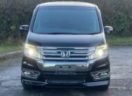 HONDA STEPWAGON 2013, SPADA COOL SPIRIT, 2.0 PETROL FULLY LOADED, 8 SEATER, ALLOYS, PREMIUM BLACK PEARL PAINT, BLACK HALF LEATHER INTERIOR