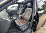 AUDI SQ5 2014, 3.0 V6 PETROL FULLY LOADED, 5 SEATER, SUNROOF, PEARL BLACK PAINT, BLACK / BROWN LEATHER INTERIOR