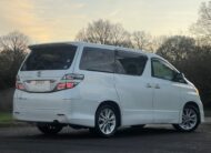 TOYOTA VELLFIRE 2009, 240X, 2.4 PETROL FULLY LOADED, 8 SEATER, SUNROOF, WHITE CRYSTAL SHINE PAINT, BLACK CLOTH INTERIOR