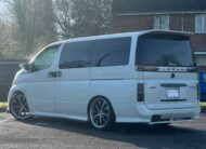 NISSAN ELGRAND 2008, AUTECH RIDER NISMO SPEC, 2.5 V6 PETROL FULLY LOADED, 8 SEATER, WHITE PEARL PAINT, BLACK LEATHER INTERIOR