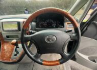 TOYOTA ALPHARD 2008, V SPEC CAMPER CONVERTED, 3.0 V6 PETROL FULLY LOADED, 5 SEATER, BLACK MICA PAINT, GREY CLOTH INTERIOR