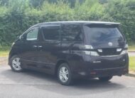 TOYOTA VELLFIRE 2008, 240S PLATINUM SELECTION, 2.4 PETROL FULLY LOADED, 7 SEATER, PEARL VIOLET PAINT, BLACK CLOTH INTERIOR