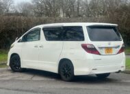 TOYOTA ALPHARD 2008, 240S PLATINUM SELECTION, 2.4 PETROL FULLY LOADED, 7 SEATER, WHITE PEARL CRYSTAL SHINE PAINT, BLACK CLOTH INTERIOR