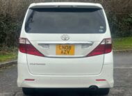 TOYOTA ALPHARD 2008, 240S PLATINUM SELECTION, 2.4 PETROL FULLY LOADED, 7 SEATER, WHITE PEARL CRYSTAL SHINE PAINT, BLACK CLOTH INTERIOR