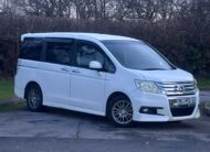 HONDA STEPWAGON 2011, SPADA, 2.0 PETROL FULLY LOADED, 8 SEATER, PREMIUM WHITE PEARL PAINT, BLACK CLOTH INTERIOR